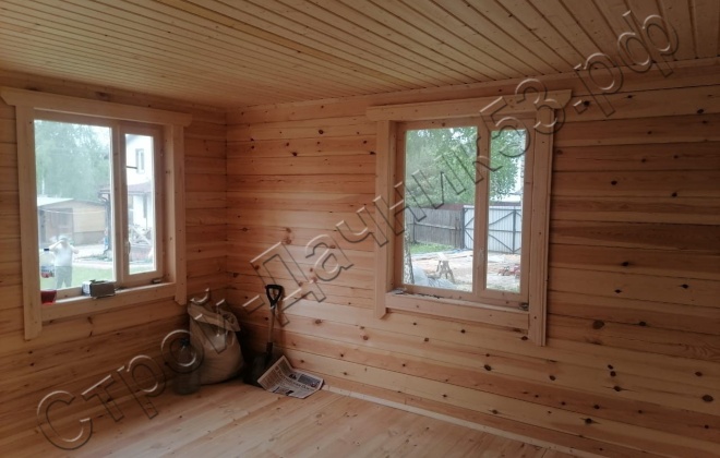 4 Брусовая баня  25 М², Московская область, Щелковский район, СНТ «Кожино» (6)